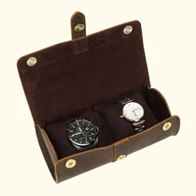 Timekeeper's Haven - Leather Watch Case